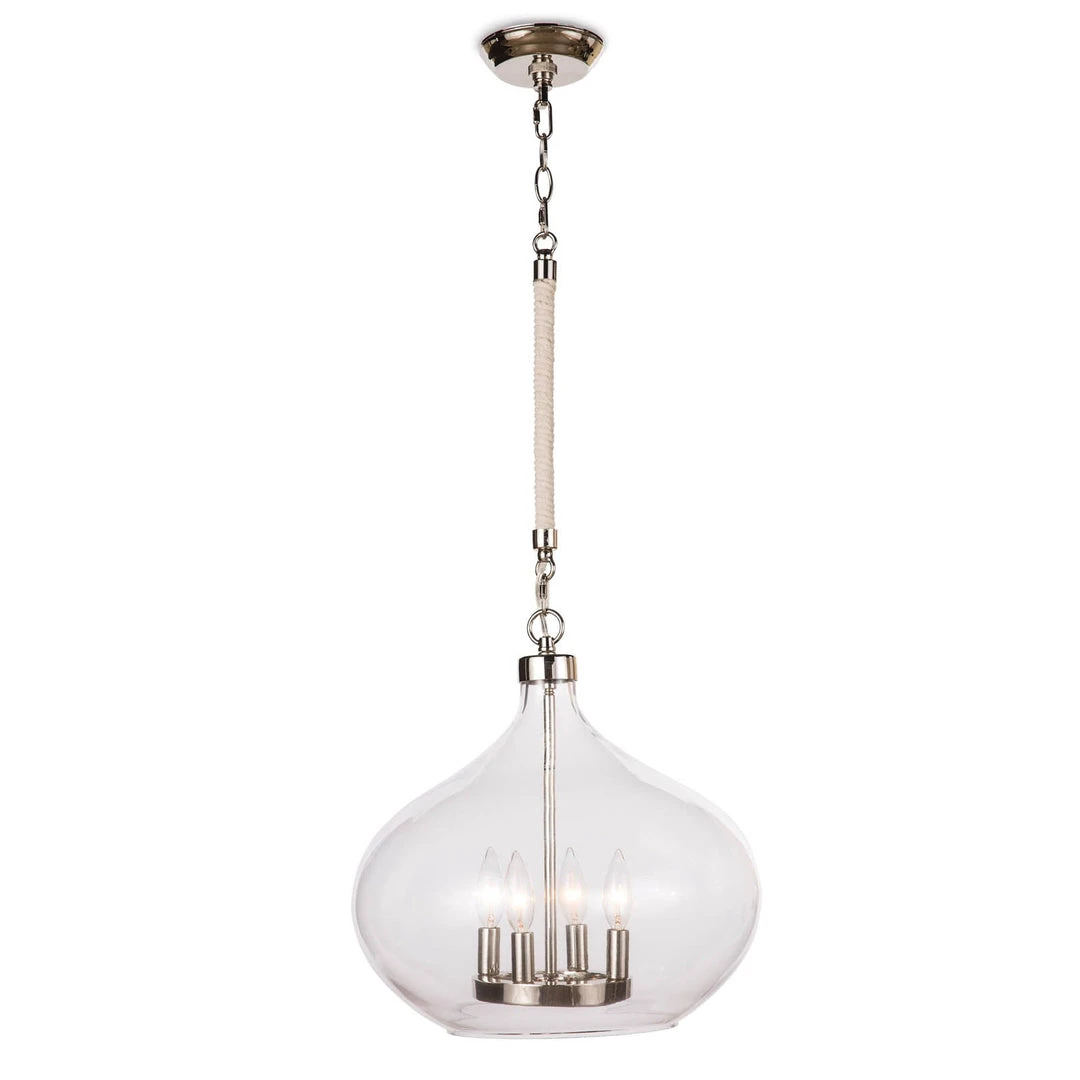 All Lighting Coastal Living Dover Pendant (Polished Nickel) 3 All Lighting Coastal Living Dover Pendant (Polished Nickel)