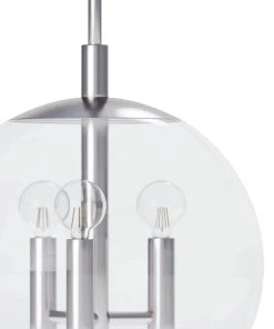 Coastal Living Cafe Pendant Small (Polished Nickel) All Lighting