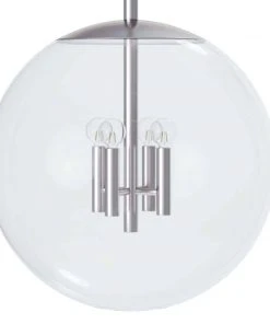 Coastal Living Cafe Pendant Large (Polished Nickel) All Lighting