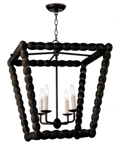 All Lighting Coastal Living Perennial Lantern (Ebony)