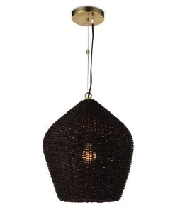 All Lighting Coastal Living Georgian Pendant (Black)