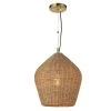 All Lighting Coastal Living Georgian Pendant (Natural)