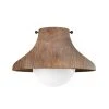 Coastal Living Surfside Wood Flush Mount (Natural) All Lighting 2 Coastal Living Surfside Wood Flush Mount (Natural) All Lighting