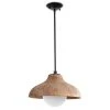 Coastal Living Surfside Wood Pendant (Natural) All Lighting 1 Coastal Living Surfside Wood Pendant (Natural) All Lighting