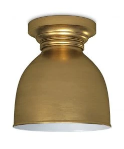 Southern Living Pantry Flush Mount (Natural Brass) All Lighting