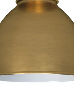 Southern Living Pantry Flush Mount (Natural Brass) All Lighting