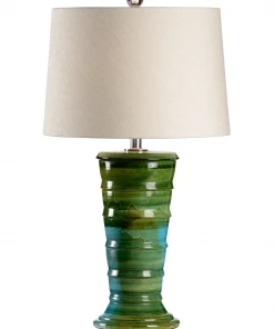 Wildwood Amalfi Lamp - Aquamarine Table Lamps