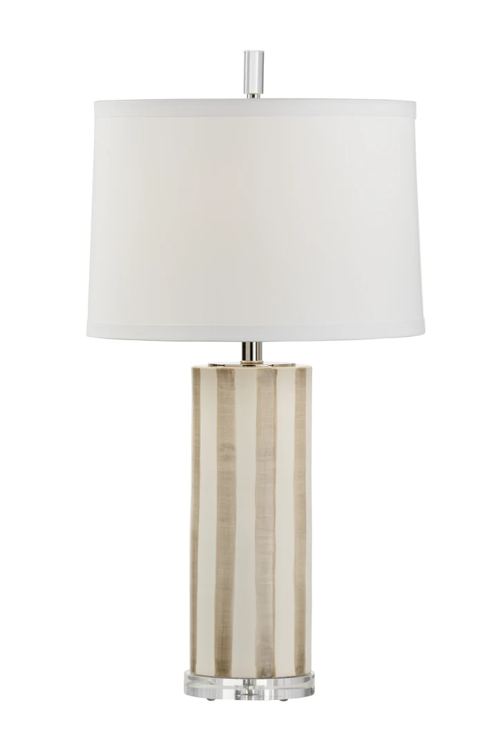 Table Lamps Wildwood Sailor Stripe Lamp - Taupe 3 Table Lamps Wildwood Sailor Stripe Lamp - Taupe