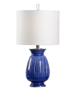 Wildwood Capri Lamp - Cobalt Table Lamps