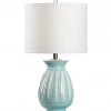 Wildwood Capri Lamp - Aqua Table Lamps