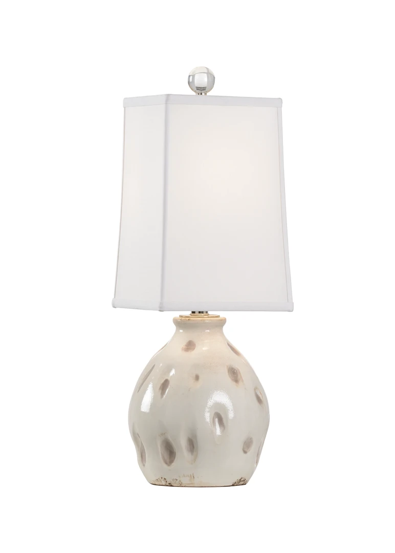 Wildwood Dimples Lamp - Taupe (Sm) Table Lamps 3 Wildwood Dimples Lamp - Taupe (Sm) Table Lamps