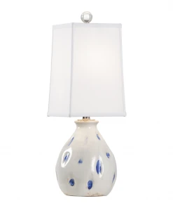 Wildwood Dimples Lamp - Cobalt (Sm) Table Lamps