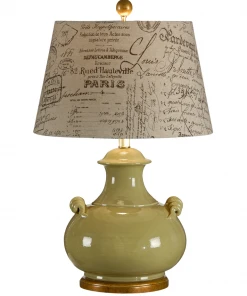 Table Lamps Wildwood Niccolo Lamp - Sage/Writing On Line