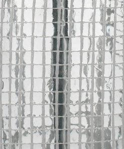 Table Lamps Jamie Young Atwater Table Lamp In Clear Netted With Classic Drum Shade In White Linen