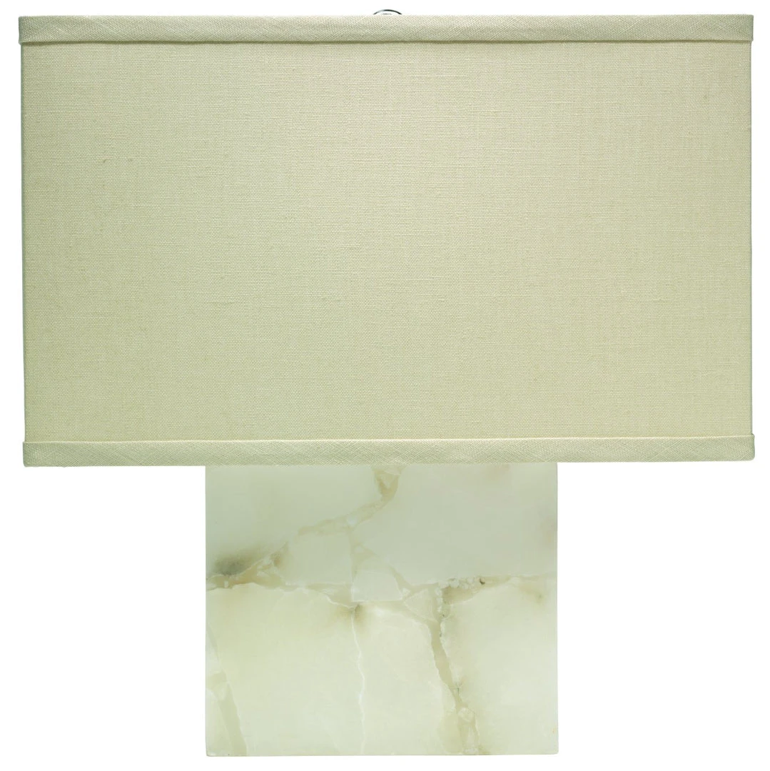 Jamie Young Borealis Accent Lamp, Small In Alabaster With Extra Small Rectangle Shade In Stone Linen Table Lamps 3 Jamie Young Borealis Accent Lamp, Small In Alabaster With Extra Small Rectangle Shade In Stone Linen Table Lamps