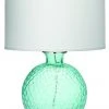 Table Lamps Jamie Young Clark Table Lamp In Aqua With Large Drum Shade In White Linen 2 Table Lamps Jamie Young Clark Table Lamp In Aqua With Large Drum Shade In White Linen
