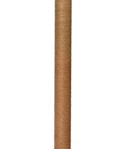 Jamie Young Cylinder Jute Floor Lamp In Rope With Drum Shade In Off White Linen Floor Lamps