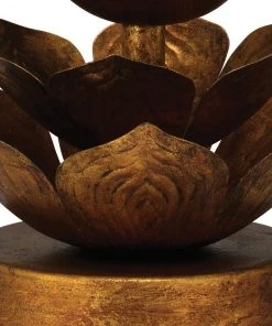 Table Lamps Jamie Young Flowering Lotus Table Lamp In Antique Gold With Medium Drum Shade In Cream Silk With Golden Beige Silk Trim 5 Table Lamps Jamie Young Flowering Lotus Table Lamp In Antique Gold With Medium Drum Shade In Cream Silk With Golden Beige Silk Trim