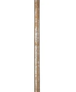 Jamie Young Hammered Metal Floor Lamp In Platinum With Tall Open Cone Shade In Natural Linen Floor Lamps