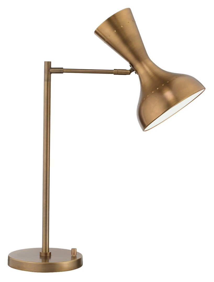 Table Lamps Jamie Young Pisa Swing Arm Table Lamp In Antique Brass Metal 3 Table Lamps Jamie Young Pisa Swing Arm Table Lamp In Antique Brass Metal