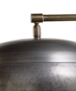 Jamie Young Steam Punk Floor Lamp In Gun Metal