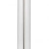Floor Lamps Jamie Young Vanderbilt Floor Lamp In Nickel With Large Drum Shade In White Linen