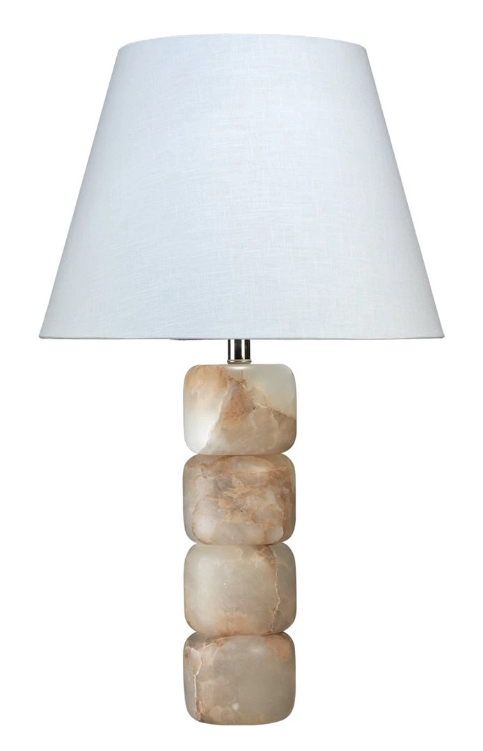 Jamie Young Veneto Table Lamp In Brown Alabaster 3 Jamie Young Veneto Table Lamp In Brown Alabaster