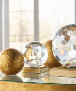 Chelsea House Gold Hammered Ball DECOR 9 Chelsea House Gold Hammered Ball DECOR