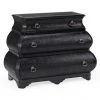 Wildwood Bianca Bombe' Chest - Black Chests & Cabinets