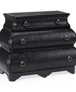 Wildwood Bianca Bombe' Chest - Black Chests & Cabinets