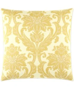 D.V. Kap Beatrice Yellow Throw Pillow DECOR