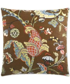 D.V. Kap Wilmington Chocolate Throw Pillow DECOR