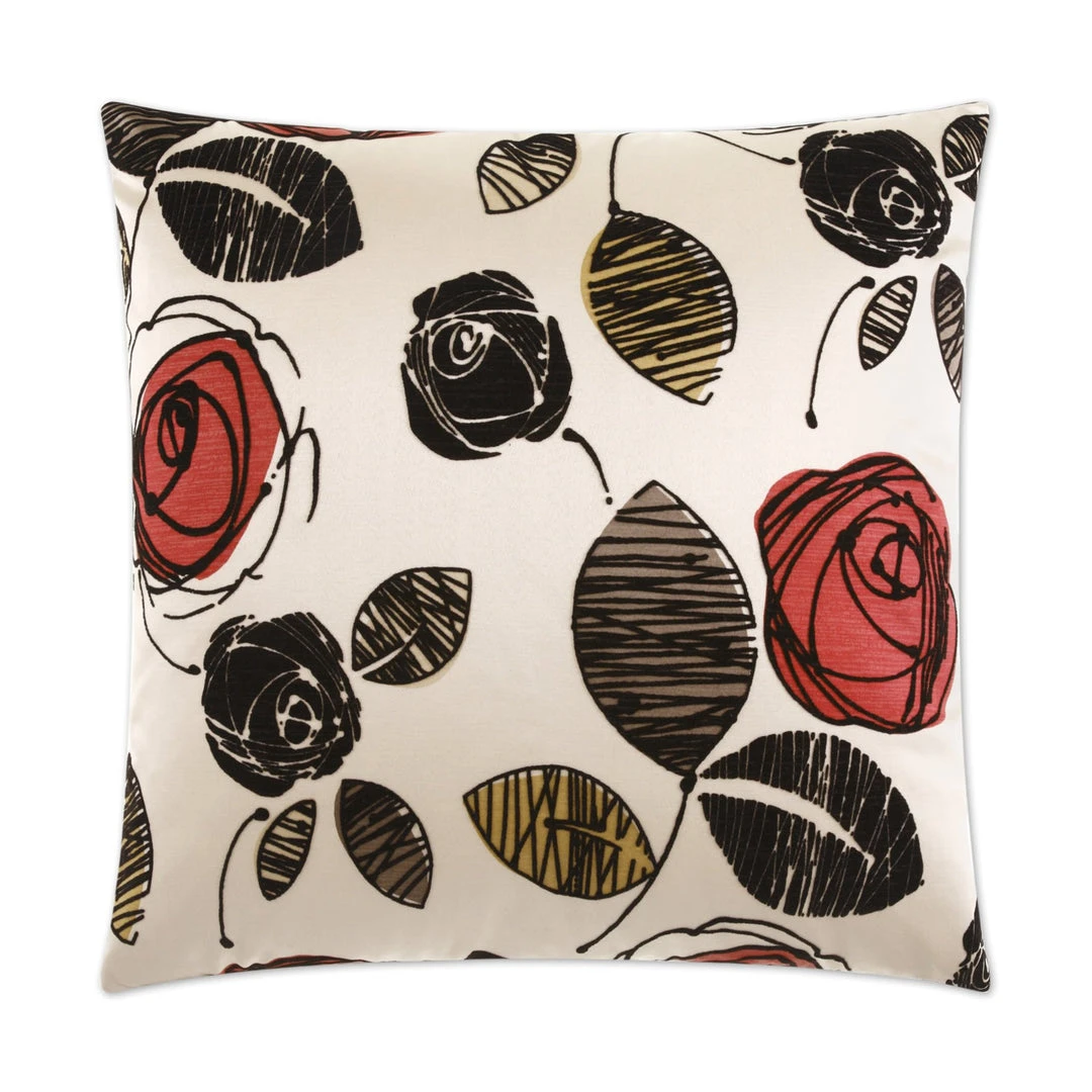 D.V. Kap Tory Ebony Throw Pillow DECOR 3 D.V. Kap Tory Ebony Throw Pillow DECOR