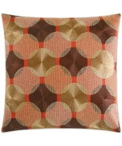 DECOR D.V. Kap Braxton Garnet Throw Pillow
