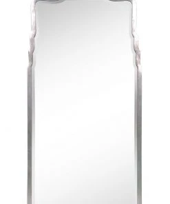 Mirror Home Antiqued Silver Leaf Iron Mirror DECOR