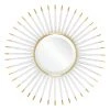 Mirror Home Acrylic & Brass Starburst Mirror