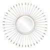 DECOR Mirror Home Acrylic & Nickel Startburst Mirror