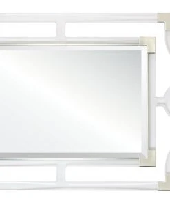 Mirror Home Acrylic & Nickel Pagoda Mirror