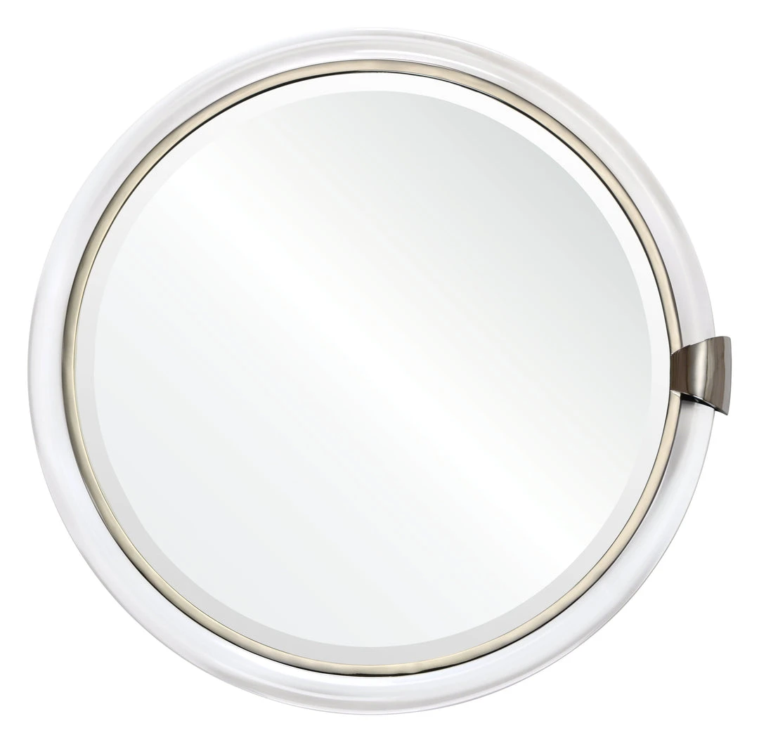Mirror Home Acrylic & Nickel Round Mirror DECOR 3 Mirror Home Acrylic & Nickel Round Mirror DECOR