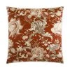 D.V. Kap Dennehy Red Throw Pillow DECOR
