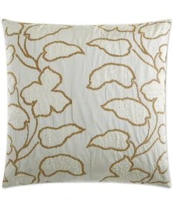 DECOR D.V. Kap Lyric Aqua Throw Pillow