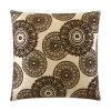 DECOR D.V. Kap Grant Chocolate Throw Pillow