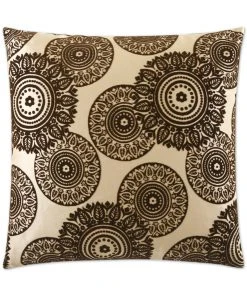 DECOR D.V. Kap Grant Chocolate Throw Pillow