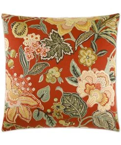 D.V. Kap Augustus Red Throw Pillow DECOR