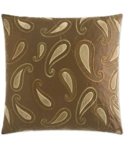 D.V. Kap Terme Brown Throw Pillow