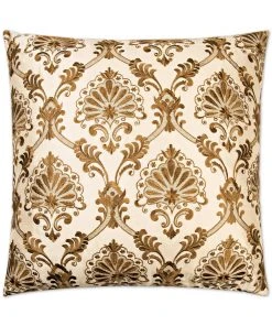 D.V. Kap Tavoos Cream Throw Pillow