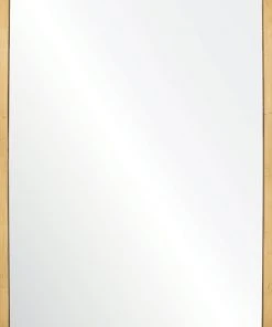 Mirror Home Distressed Gold Leaf Mirror