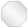Mirror Home Octagonal Black Nickel Mirror DECOR