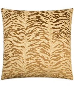 D.V. Kap Sabu Gold Throw Pillow