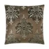 DECOR D.V. Kap Taj Mahal Brown Throw Pillow